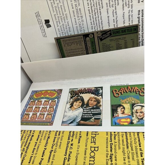 Dynamite Magazine Christopher Reeve Cover Issue No 59 1979 VGUC - Picture 10 of 15